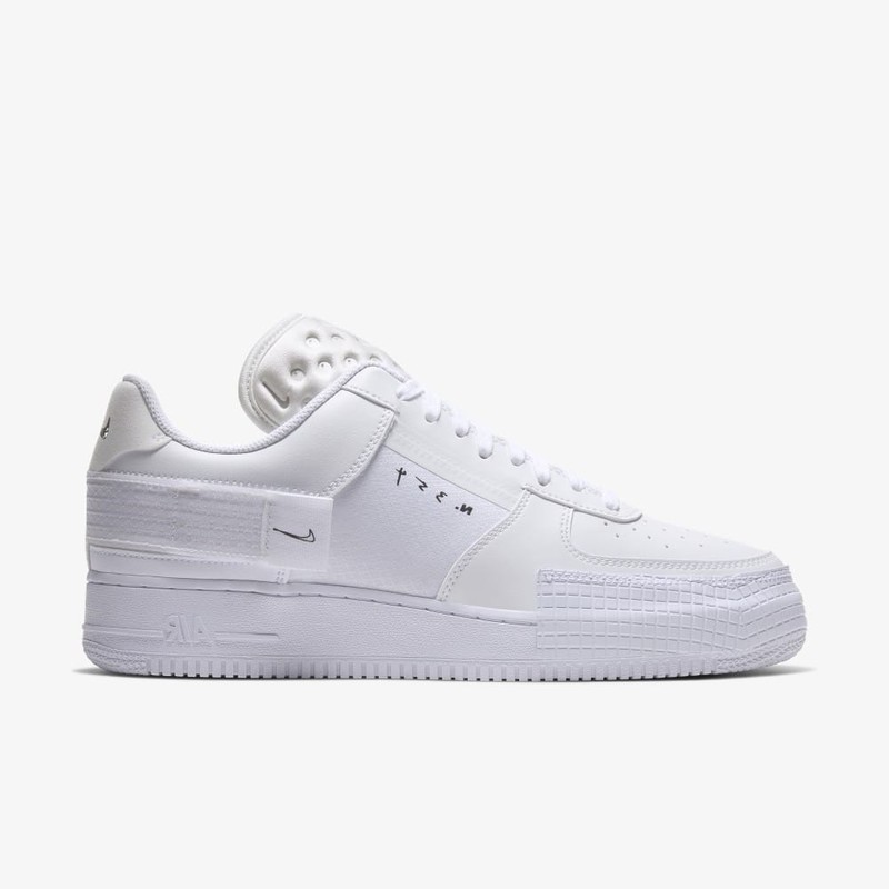 Nike Air Force 1 Type Triple White CQ2344 101 Grailify